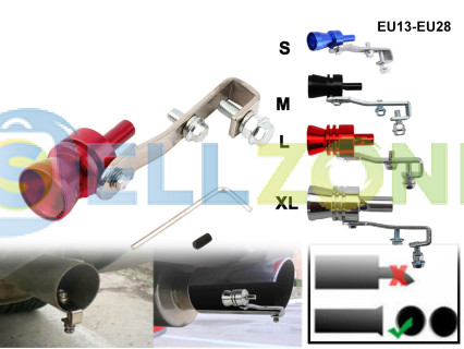 Fake Turbo Effect Simulator για εξάτμιση - EU13-EU25